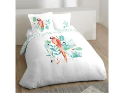 Parure De Couette 100% Coton 57 Fils Paola : Taille - 240 X 260 Cm