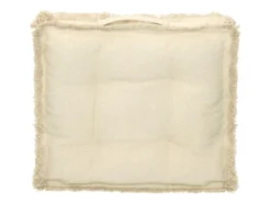 Coussin De Sol En Coton - 45 X 45 Cm - Beige - HONDURAS -Herman Miller Magasin linge de maison 14393945