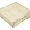 Coussin De Sol En Coton - 45 X 45 Cm - Beige - HONDURAS