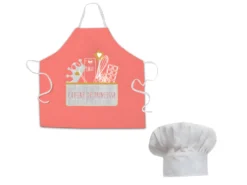 Tablier De Cuisine Rose 55x55cm