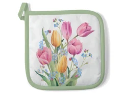 Manique De Cuisine Bouquet De Tulipes