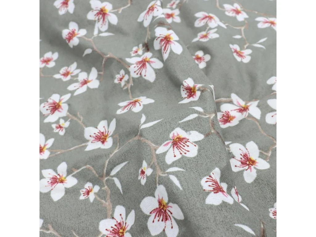 Lot De 2 Sets De Table Enduit 35x45 Cm AMANDIER Vert Sauge 4 Lot De 2 Sets De Table Enduit 35x45 Cm AMANDIER Vert Sauge – Image 4