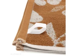 Lot De 2 Torchons De Cuisine éponge 50x50 Cm Coton BING Marron -Herman Miller Magasin linge de table 10567353