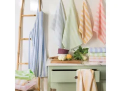 Tablier De Cuisine En éponge 60x90 Cm 100% PAT II Bleu -Herman Miller Magasin linge de table 10725185