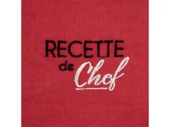 Set De 2 Maniques Assorties Rouge Et Lin -Herman Miller Magasin linge de table 10727621