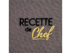 Set De 2 Maniques Assorties Moutarde Taupe -Herman Miller Magasin linge de table 10727633