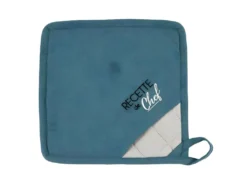 Set De 2 Maniques Assorties Pétrole Et Lin 7 Set De 2 Maniques Assorties Pétrole Et Lin -Herman Miller Magasin linge de table 10727677