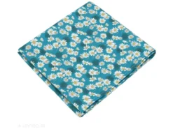 Chemin De Table Enduit 45x150 Cm ASTER Bleu Pétrole -Herman Miller Magasin linge de table 11203451