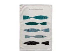 Torchon (2 Pièces) 70x50 Cm Kingfisher -Herman Miller Magasin linge de table 11261567