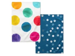 Torchon (2 Pièces) 70x50 Cm Confetti