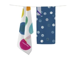 Torchon (2 Pièces) 70x50 Cm Confetti -Herman Miller Magasin linge de table 11261627