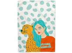 Torchon (2 Pièces) 70x50 Cm Girl Power -Herman Miller Magasin linge de table 11261669