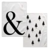 Torchon (2 Pièces) 70x50 Cm Ampersand