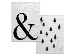 Torchon (2 Pièces) 70x50 Cm Ampersand