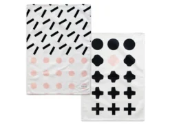 Torchon (2 Pièces) 70x50 Cm Blush