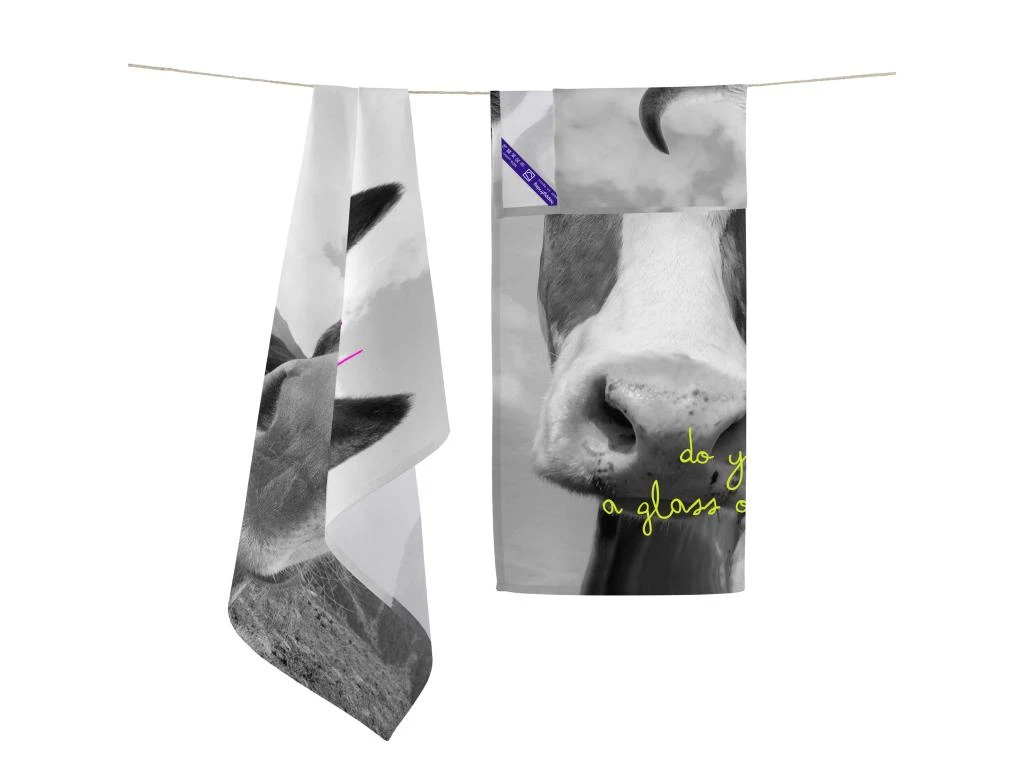 Torchon (2 Pièces) 70x50 Cm Farm 4 Torchon (2 Pièces) 70x50 Cm Farm – Image 4