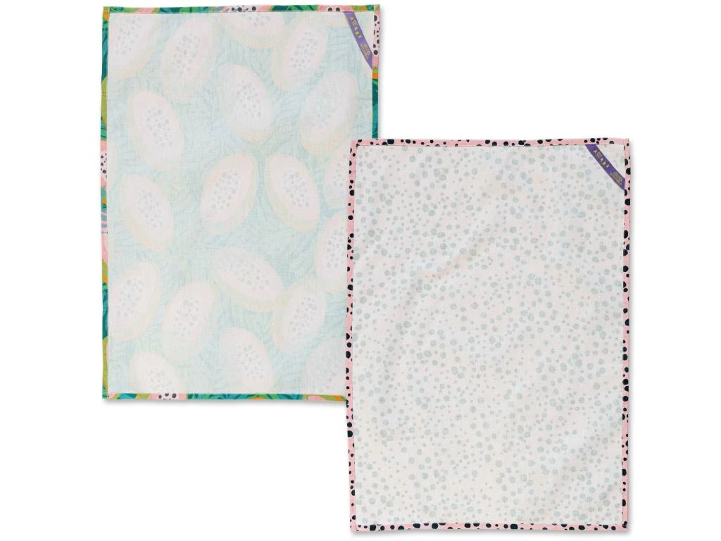 Torchon (2 Pièces) 70x50 Cm Papaya 4 Torchon (2 Pièces) 70x50 Cm Papaya – Image 4