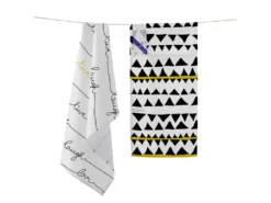 Torchon (2 Pièces) 70x50 Cm Live -Herman Miller Magasin linge de table 11261857