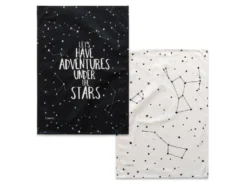 Torchon (2 Pièces) 70x50 Cm Constellation