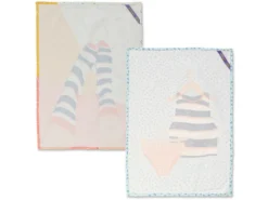 Torchon (2 Pièces) 70x50 Cm Hole Sock -Herman Miller Magasin linge de table 11261977