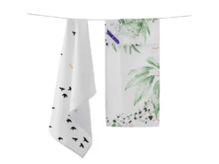 Torchon (2 Pièces) 70x50 Cm Delicate -Herman Miller Magasin linge de table 11262021