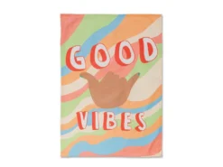 Torchon (2 Pièces) 70x50 Cm Good Vibes -Herman Miller Magasin linge de table 11262027