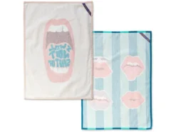 Torchon (2 Pièces) 70x50 Cm Lips -Herman Miller Magasin linge de table 11262037