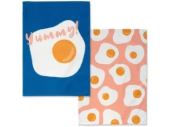 Torchon (2 Pièces) 70x50 Cm Yummy