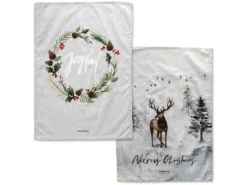 Torchon (2 Pièces) 70x50 Cm Icy