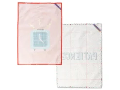 Torchon (2 Pièces) 70x50 Cm Patience -Herman Miller Magasin linge de table 11262137