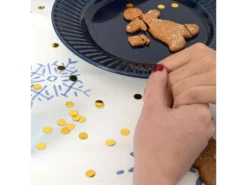 Nappe 145x350 Cm Snow Crystal -Herman Miller Magasin linge de table 11595959