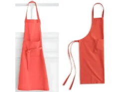 Tablier En Coton Pour Adulte 79x104 Cm - Corail