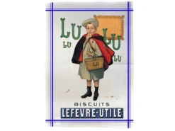 Torchon De Cuisine Rectangulaire En Coton Lu Petit Beurre