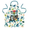 Tablier En Coton Décoré The Owl And Owlet Par Allen