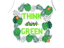 Tablier Adulte à Nouer - THINK GREEN -Herman Miller Magasin linge de table 12341263