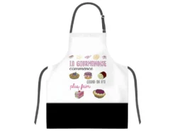 Tablier Adulte à Nouer - Gourmandise