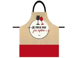 Tablier Adulte à Nouer Je Peux Pas J'ai Apéro