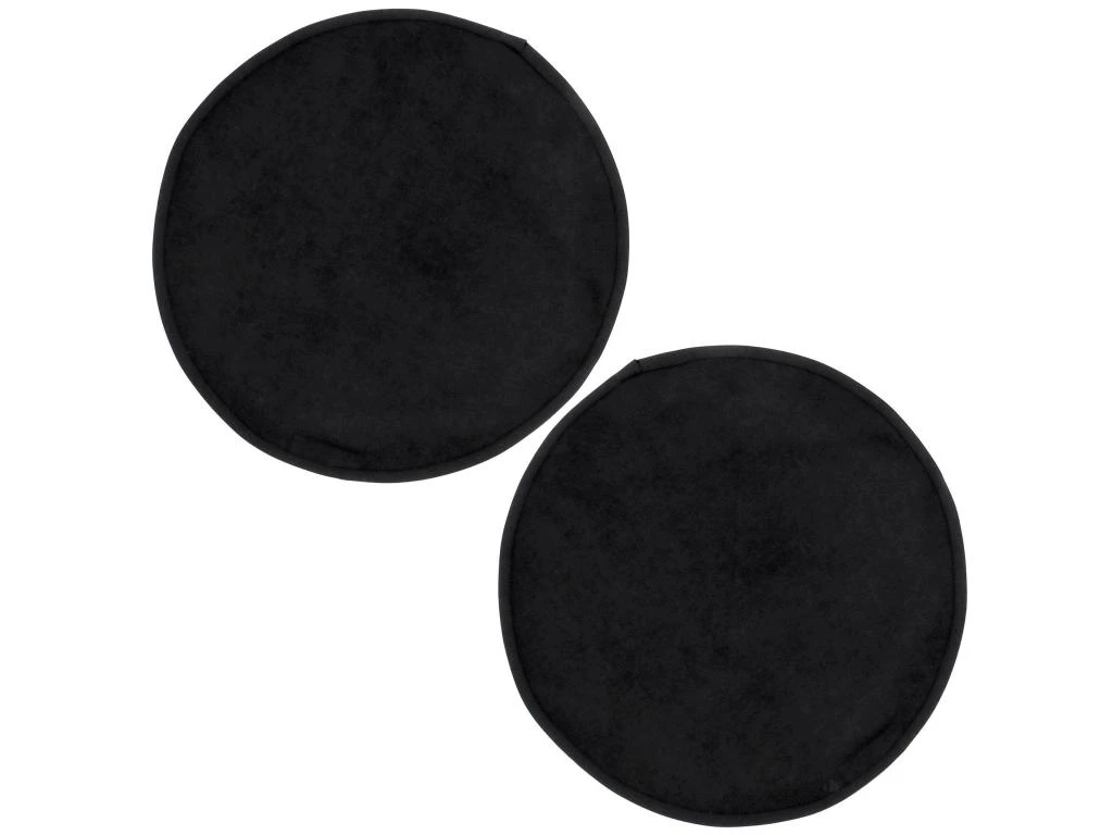 Lot De 2 Set De Table Rond 38 Cm DIABOLO Noir Traitement Teflon 1 Lot De 2 Set De Table Rond 38 Cm DIABOLO Noir Traitement Teflon