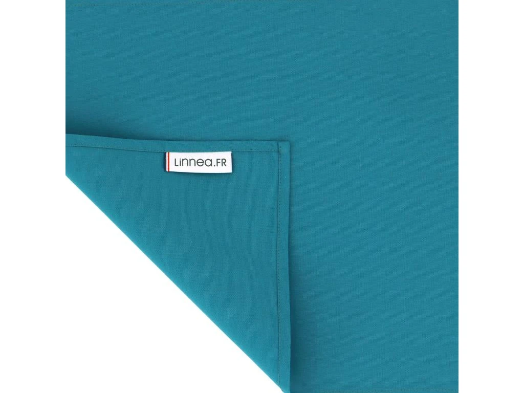 Chemin De Table 45X150 Cm DIABOLO Bleu Canard Traitement Teflon 2 Chemin De Table 45X150 Cm DIABOLO Bleu Canard Traitement Teflon – Image 2