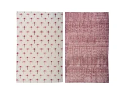 Torchon De Cuisine En Coton Libellules (Lot De 2)