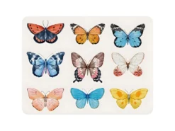 Set De Table En Vinyle Papillons Unitaire