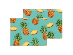 Set De Table En Vinyle Ananas Lot De 6