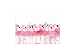 Set De Table En Vinyle Flamants Roses Unitaire