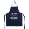 Tablier De Cuisine PATERNO Bleu "Je Suis Ton Père"