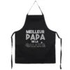 Tablier De Cuisine PATERNO Noir "Meilleur Papa De La Galaxie"