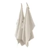 Lot De 2 Essuie-mains "Gaïa" 50 X 70 Cm "Gaze De Coton" - Couleur: Gaïa Pampa