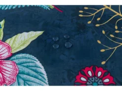 Nappe Anti Tache Ronde "Colibri" 160 Cm (4 à 6 Couverts) - Couleur: Pétrole -Herman Miller Magasin linge de table 13681635