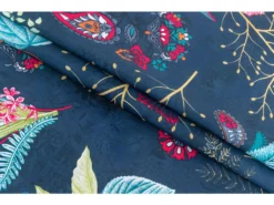 Nappe Anti Tache Ronde "Colibri" 160 Cm (4 à 6 Couverts) - Couleur: Pétrole -Herman Miller Magasin linge de table 13681637