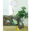 Nappe Anti Tache Rectangulaire "Colibri" 145 X 240 Cm (6 à 10 Couverts) - Couleur: Anthracite