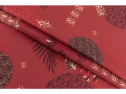 Nappe Anti Tache Ronde "Vickye" 160 Cm (4 à 6 Couverts) - Couleur: Rouge -Herman Miller Magasin linge de table 13681753